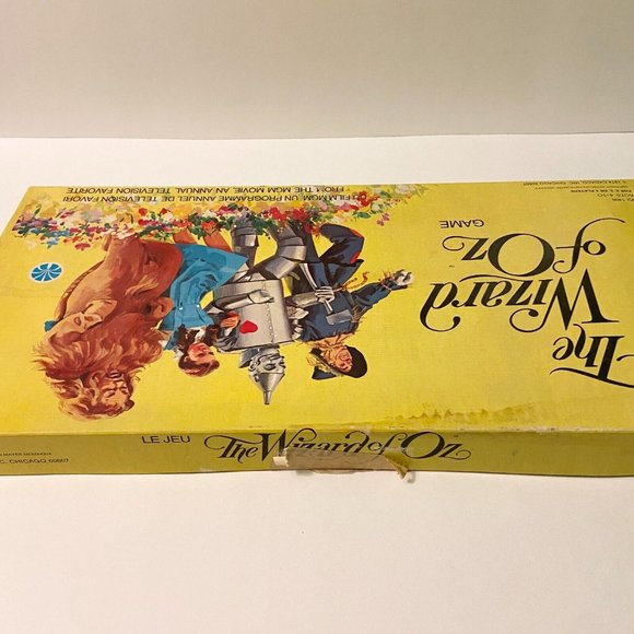 Vintage 1974 Wizard of Oz Board Game Cadaco Bilingual French Game Complete - Picture 3 of 12